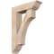 Ekena Millwork Westlake Traditional Smooth Bracket w/ Offset Brace, Douglas Fir, 7 1/2"W x 28"D x 40"H BKT0806X28X40WTL01SDF - alternate 1